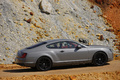 Bentley Continental Supersports gris 3/4 arrière droit penché