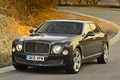 Bentley Mulsanne anthracite 3/4 avant gauche