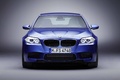 BMW M5 2011 bleu face avant 3