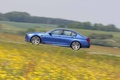 BMW M5 2011 bleu filé penché 3