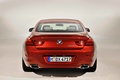 BMW Série 6 Coupe rouge face arrière