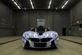 BMW Vision Efficient Dynamics concept artcar blanc/bleu face avant