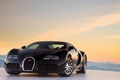 Bugatti Veyron noir 3/4 avant gauche 3