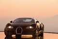 Bugatti Veyron noir 3/4 avant gauche 5