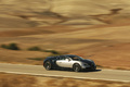 Bugatti Veyron Super Sport bleu/gris 3/4 avant droit filé