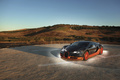 Bugatti Veyron Super Sport noir/orange 3/4 avant gauche