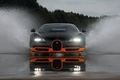 Bugatti Veyron Super Sport - noire/orange - face avant