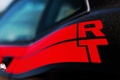 Dodge Challenger R/T noir logo aile arrière