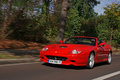 Ferrari 575 SuperAmerica rouge 3/4 avant gauche travelling 4