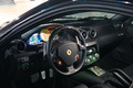 Ferrari 599 GTB Fiorano noir intérieur