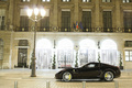 Ferrari 599 GTB Fiorano noir place Vendôme profil