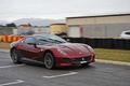Ferrari 599 GTO bordeaux 3/4 avant droit filé 2