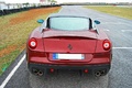 Ferrari 599 GTO bordeaux face arrière