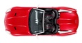Ferrari 599 SA Aperta rouge dessus