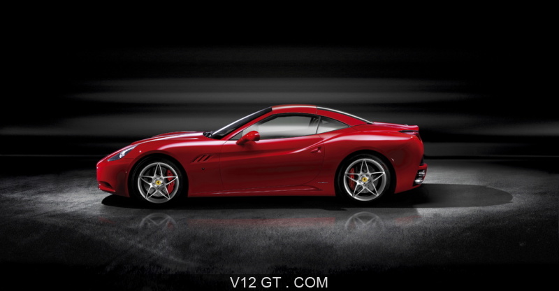 Ferrari California rouge profil capotée / Ferrari / Photos GT / Les ...