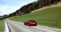 Ferrari FF rouge 3/4 arrière gauche 2
