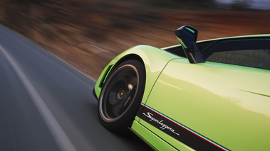 Lamborghini Gallardo LP570-4 Superleggera vert logo portière