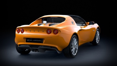 Lotus Elise 2011 - orange - 3/4 arrière droit