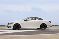 Mercedes Classe C Coupé AMG - blanc -  profil gauche