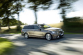 Mercedes Classe E500 Estate marron 3/4 avant droit travelling