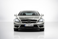 Mercedes CLS63 AMG - gris - face avant, studio