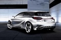 Mercedes Concept A gris 3/4 arrière gauche