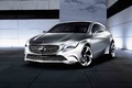 Mercedes Concept A gris 3/4 avant gauche