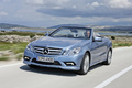 Mercedes E500 Cabrio dynamique avant