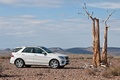 Mercedes ML 2012 blanc profil statique