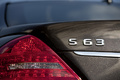 Mercedes S63 AMG - marron - badge S63