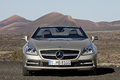 Mercedes SLK 2011 - beige - face avant