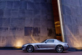 Mercedes SLS AMG gris profil 3