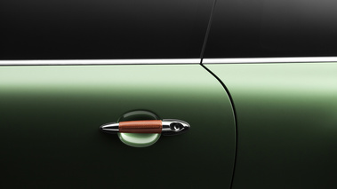 Mini Paceman Concept - vert - détail, poignée de porte