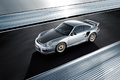 Porsche 911 GT2 RS - grise - 3/4 avant gauche
