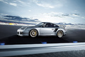 Porsche 911 GT2 RS - grise - profil