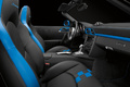 Porsche 911 Speedster - bleue - habitacle
