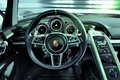 Porsche 918 Spyder - grise - tableau de bord