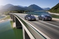 Porsche 997 Black Edition Coupe 3/4 avant droit & Cabriolet 3/4 arrière gauche travelling