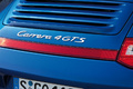 Porsche 997 Carrera 4 GTS - bleue - capot moteur
