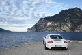 Porsche 997 Carrera GTS blanc 3/4 face arrière