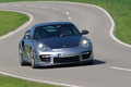 Porsche 997 GT2 RS gris 3/4 avant droit filé penché
