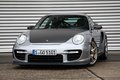 Porsche 997 GT2 RS gris 3/4 avant gauche 2
