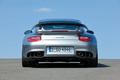 Porsche 997 GT2 RS gris face arrière
