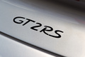Porsche 997 GT2 RS gris logo capot moteur