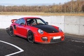 Porsche 997 GT2 RS rouge 3/4 avant droit