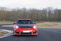 Porsche 997 GT2 RS rouge face avant travelling 2