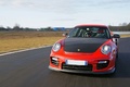 Porsche 997 GT2 RS rouge face avant travelling 3