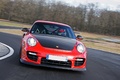 Porsche 997 GT2 RS rouge face avant travelling penché 5