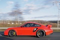 Porsche 997 GT2 RS rouge profil travelling