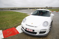 Porsche 997 GT3 MkII blanc face avant
